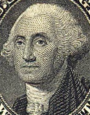 1851 US 12c Washington Black (Scott 17) - finest OG